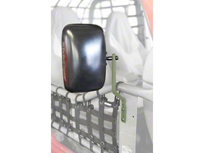 Steinjager Tube Door Mirror Kit; Locas Green (97-06 Jeep Wrangler TJ)