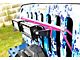Steinjager Two 8-Inch LED Light Bars with Grille Mounting Brackets; Hot Pink (07-18 Jeep Wrangler JK)