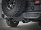 AFE Rebel Series Axle-Back Exhaust System with Black Tips (18-24 3.6L Jeep Wrangler JL 4-Door)