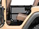 Rugged Ridge Front and Rear Tube Doors with Eclipse Door Covers (07-18 Jeep Wrangler JK 4-Door)