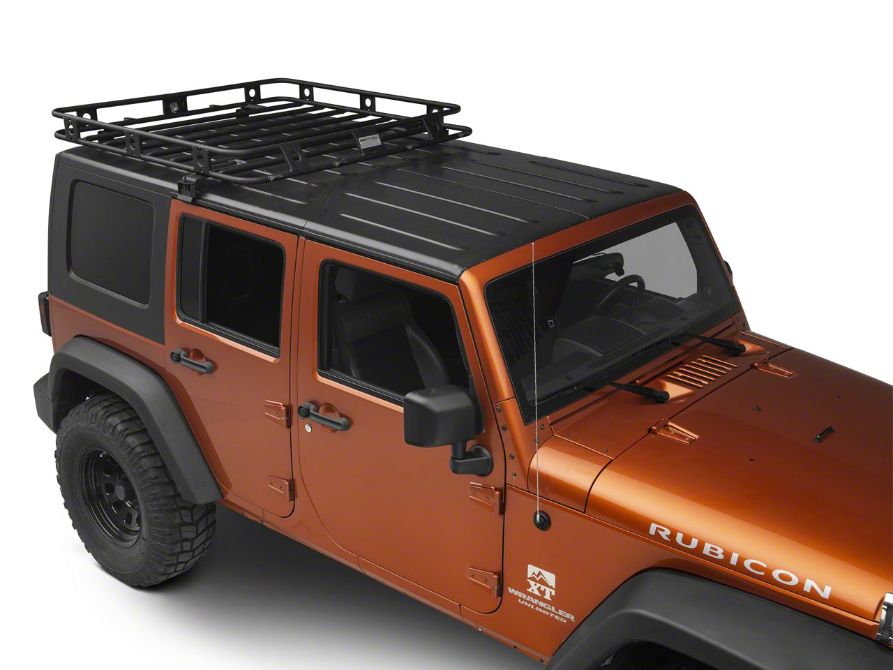 Smittybilt Jeep Wrangler Welded One Piece Defender Roof Rack 4.50