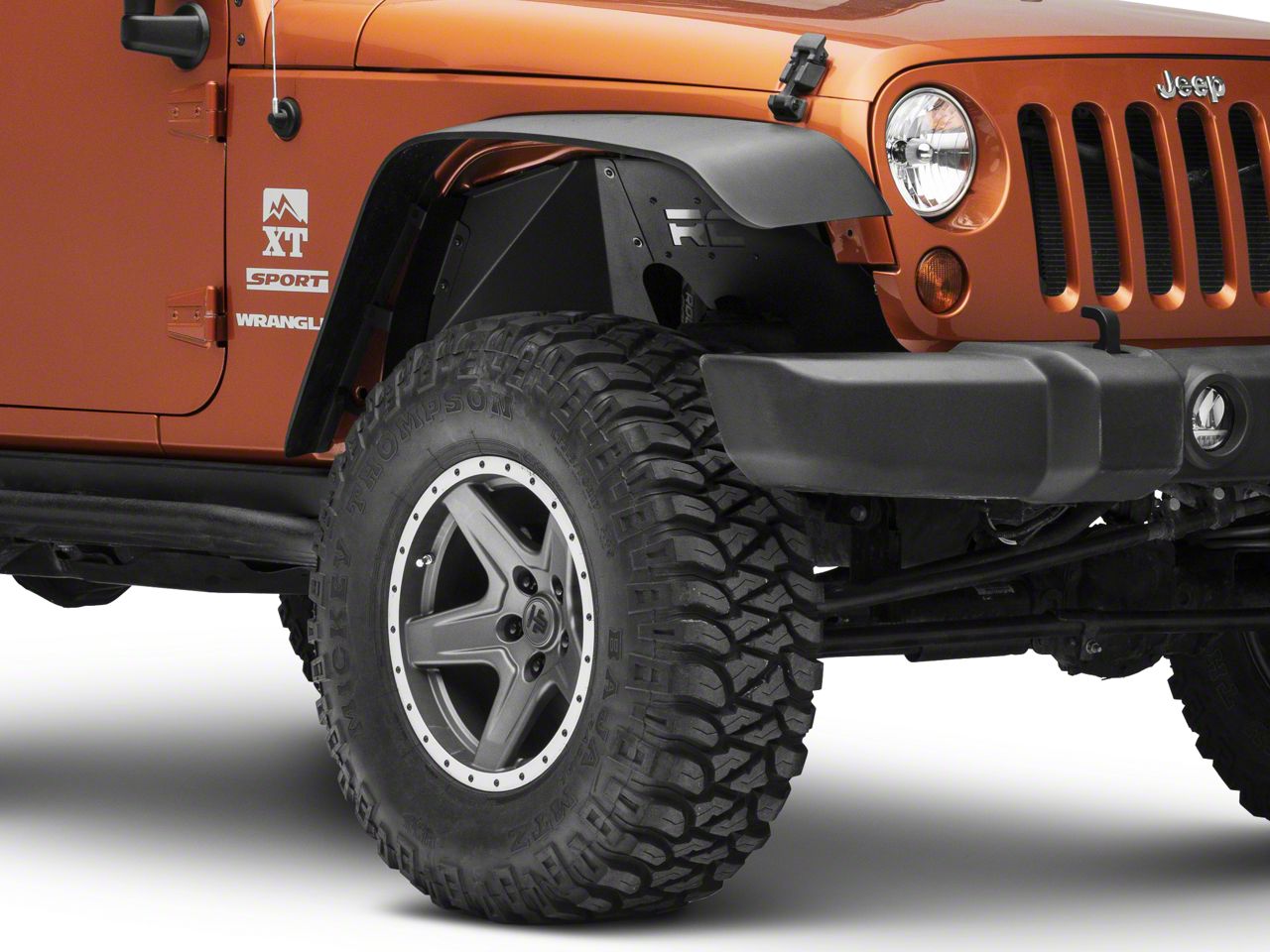 Rough Country Jeep Wrangler Front Inner Fenders 1195 07 18 Jeep