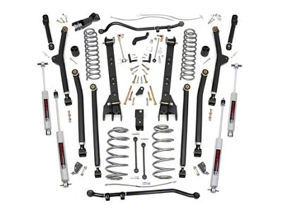 Rough Country 4-Inch X-Series Long Arm Suspension Lift Kit (04-06 Jeep Wrangler TJ Unlimited)