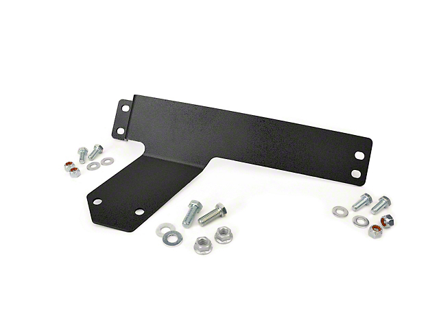 Rough Country Compressor Relocation Bracket for High Clearance Skid Plate (03-06 Jeep Wrangler TJ Rubicon)
