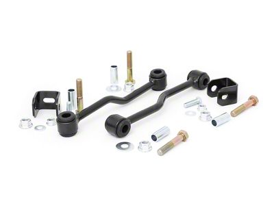 Rough Country Front Sway Bar End Links for 4 to 5-Inch Lift (97-06 Jeep Wrangler TJ)