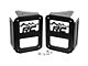 Rough Country Tail Light Covers; Mountain Design (07-18 Jeep Wrangler JK)