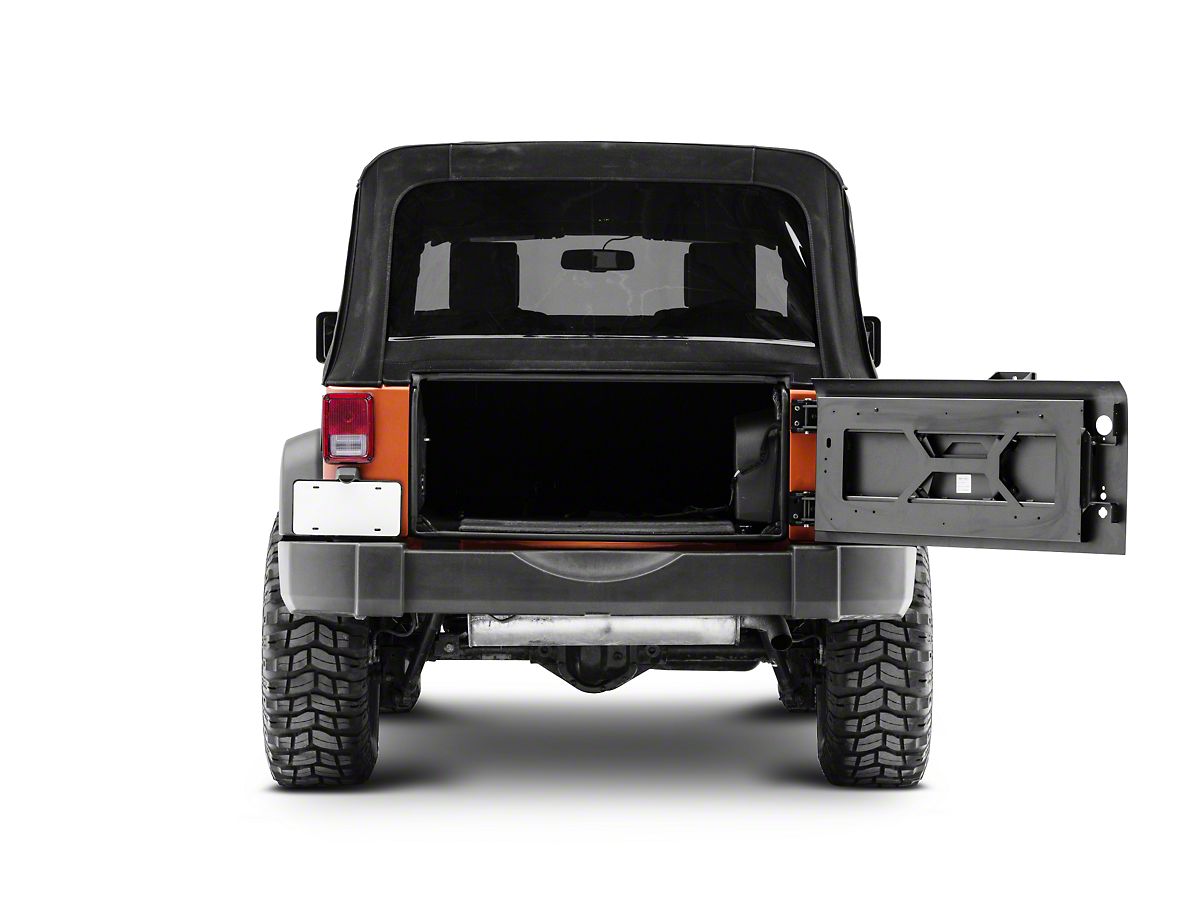 Smittybilt Xrc Tailgate W Tire Carrier 07 18 Jeep Wrangler Jk