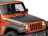 Anderson Composites Type-OE Hood; Carbon Fiber (07-18 Jeep Wrangler JK)