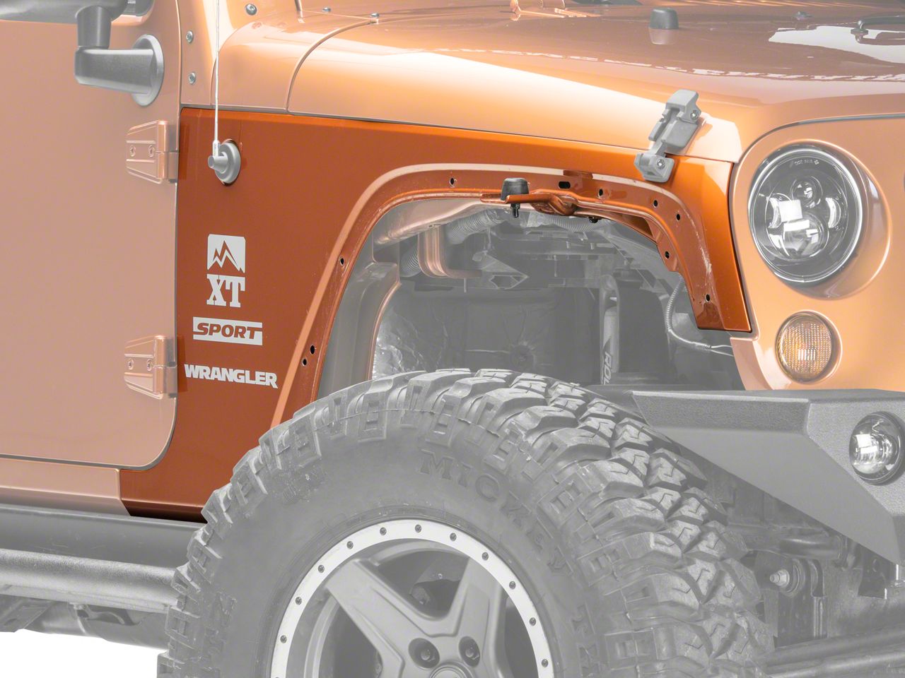 jeep wrangler side fenders