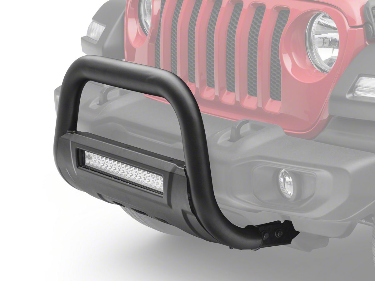 Barricade Jeep Wrangler HD Bull Bar with Skid Plate and 20-Inch Dual Row  LED Light Bar; Textured Black J122284-JL (18-23 Jeep Wrangler JL) - Free  Shipping