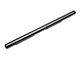 RedRock 4-Inch Oval Straight Side Step Bars; Semi-Gloss Black (18-24 Jeep Wrangler JL 4-Door)