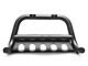 RedRock 3-Inch Bull Bar with Skid Plate; Textured Black (18-24 Jeep Wrangler JL)