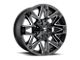 Fuel Wheels Ambush Gloss Black Milled Wheel; 20x9 (18-24 Jeep Wrangler JL)