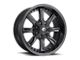 Fuel Wheels Hydro Matte Black Wheel; 18x9 (18-24 Jeep Wrangler JL)