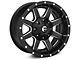 Fuel Wheels Maverick Matte Black Milled Wheel; 18x12 (07-18 Jeep Wrangler JK)
