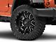 Fuel Wheels Maverick Matte Black Milled Wheel; 20x9 (07-18 Jeep Wrangler JK)