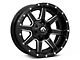 Fuel Wheels Maverick Gloss Black Milled Wheel; 18x9 (07-18 Jeep Wrangler JK)