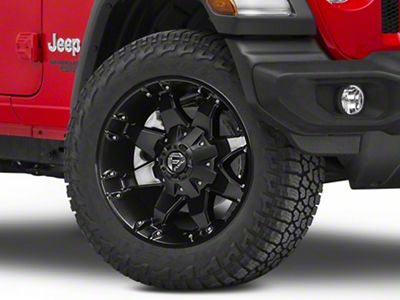 Fuel Wheels Octane Matte Black Wheel; 20x9 (18-24 Jeep Wrangler JL)