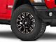Fuel Wheels Vapor Matte Black Machined Wheel; 17x9 (18-24 Jeep Wrangler JL)