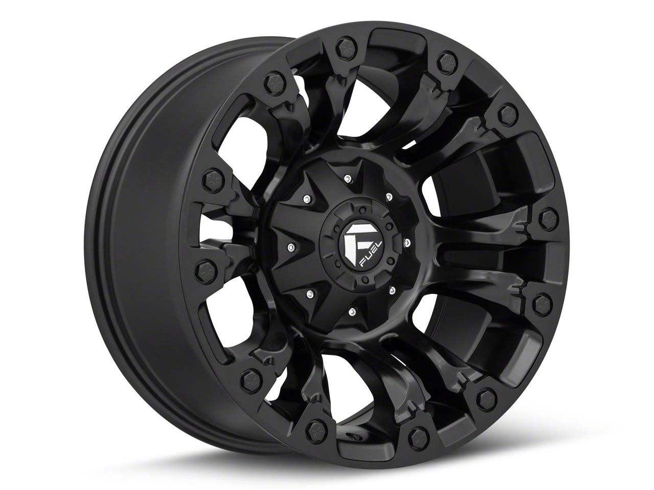 Fuel Wheels Jeep Wrangler Vapor Matte Black Wheel - 18x9 D56018902645 ...