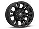 Fuel Wheels Vapor Matte Black Wheel; 18x9 (07-18 Jeep Wrangler JK)