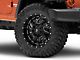 RBP 65R Glock Gloss Black with Machined Grooves Wheel; 20x10 (07-18 Jeep Wrangler JK)