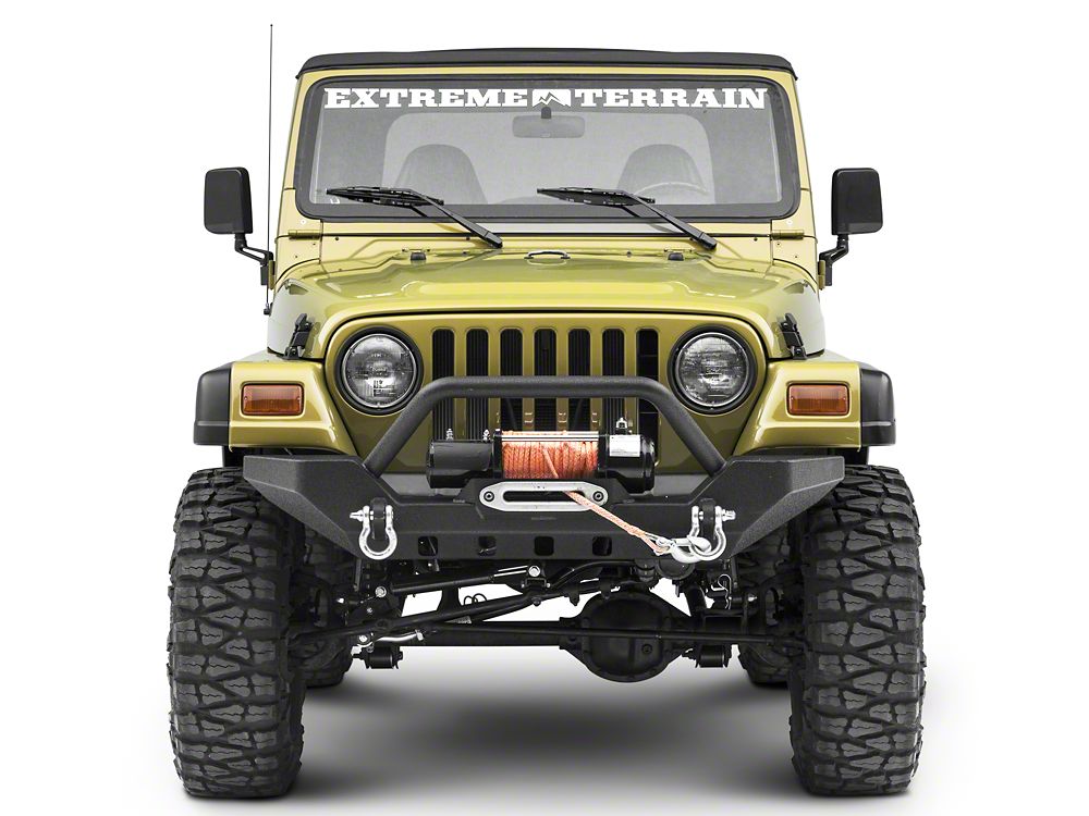 Barricade Adventure HD Front Bumper with DRings (8706 Jeep Wrangler