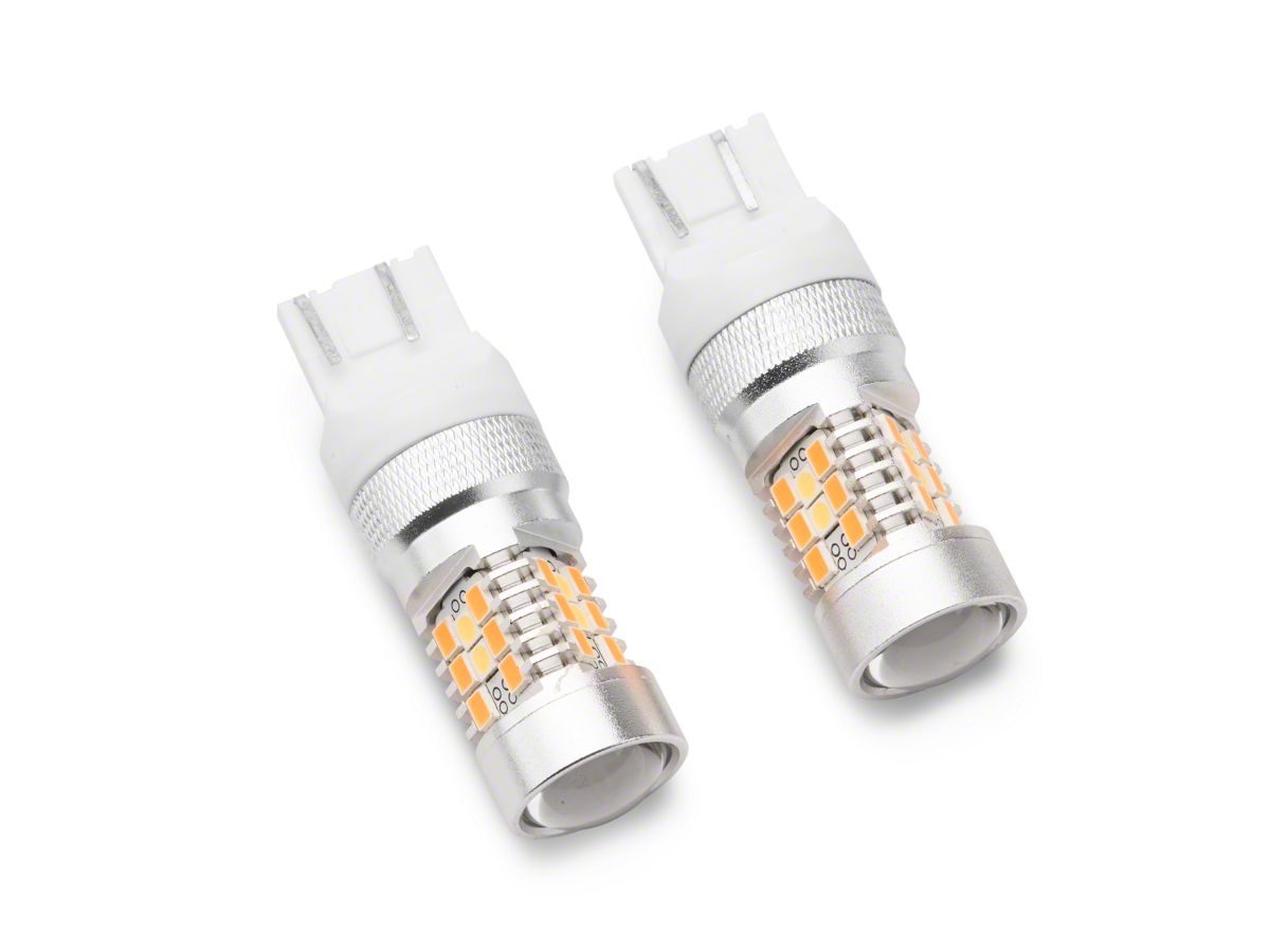 Raxiom Jeep Wrangler Axial Series Switchback LED Front Turn Signal Light  Bulbs J122517-JL (18-23 Jeep Wrangler JL) - Free Shipping