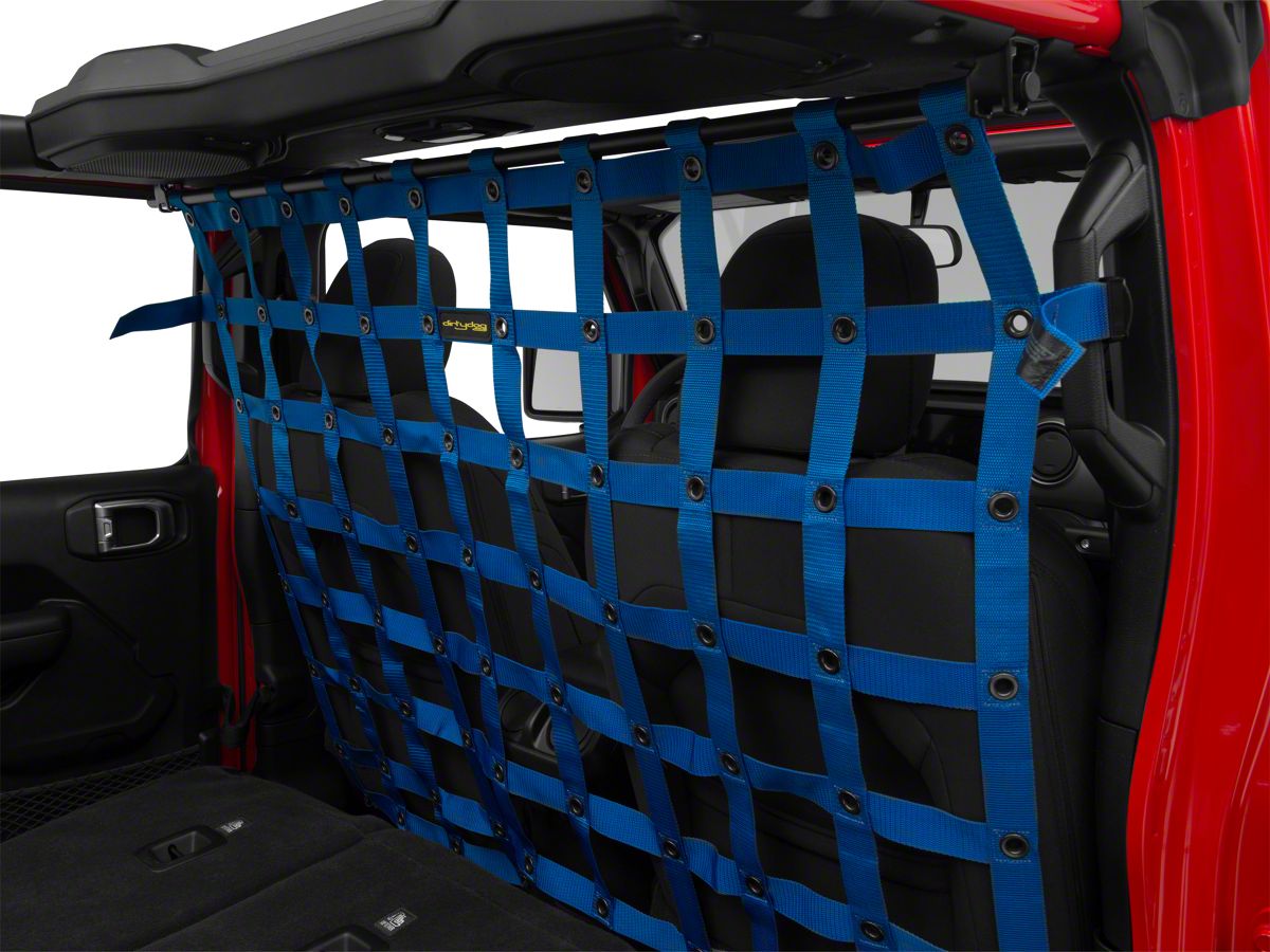 Dirty Dog 4x4 Cargo Pet Divider Blue 18 20 Jeep Wrangler Jl 4 Door