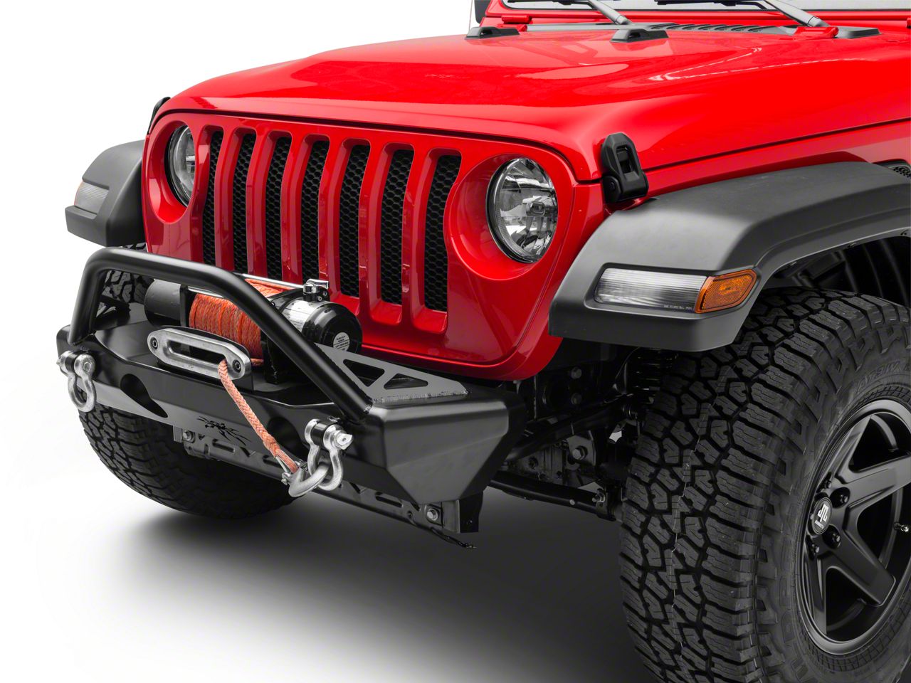 Poison Spyder Jeep Wrangler Crawler Front Bumper; SpyderShell Armor ...