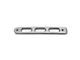 DV8 Offroad Slot Style Door Handle Inserts; Silver (07-18 Jeep Wrangler JK 4-Door)
