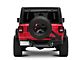 Iron Cross Automotive Stubby Rear Bumper with Tire Carrier; Matte Black (18-23 Jeep Wrangler JL)