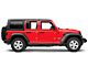 Rough Country Wheel to Wheel Nerf Side Step Bars; Black (18-23 Jeep Wrangler JL 4-Door)