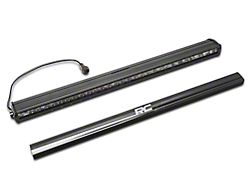 Rough Country 30-Inch Black Series LED Light Bar with Hood Mounting Brackets (20-24 Jeep Gladiator JT)