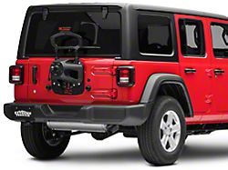 Rough Country Spare Tire Relocation Bracket (18-24 Jeep Wrangler JL w/ Rear Proximity Sensors)