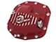 AFE Dana M186-12 Pro Series Front Differential Cover; Red (18-22 Jeep Wrangler JL, Excluding Rubicon)