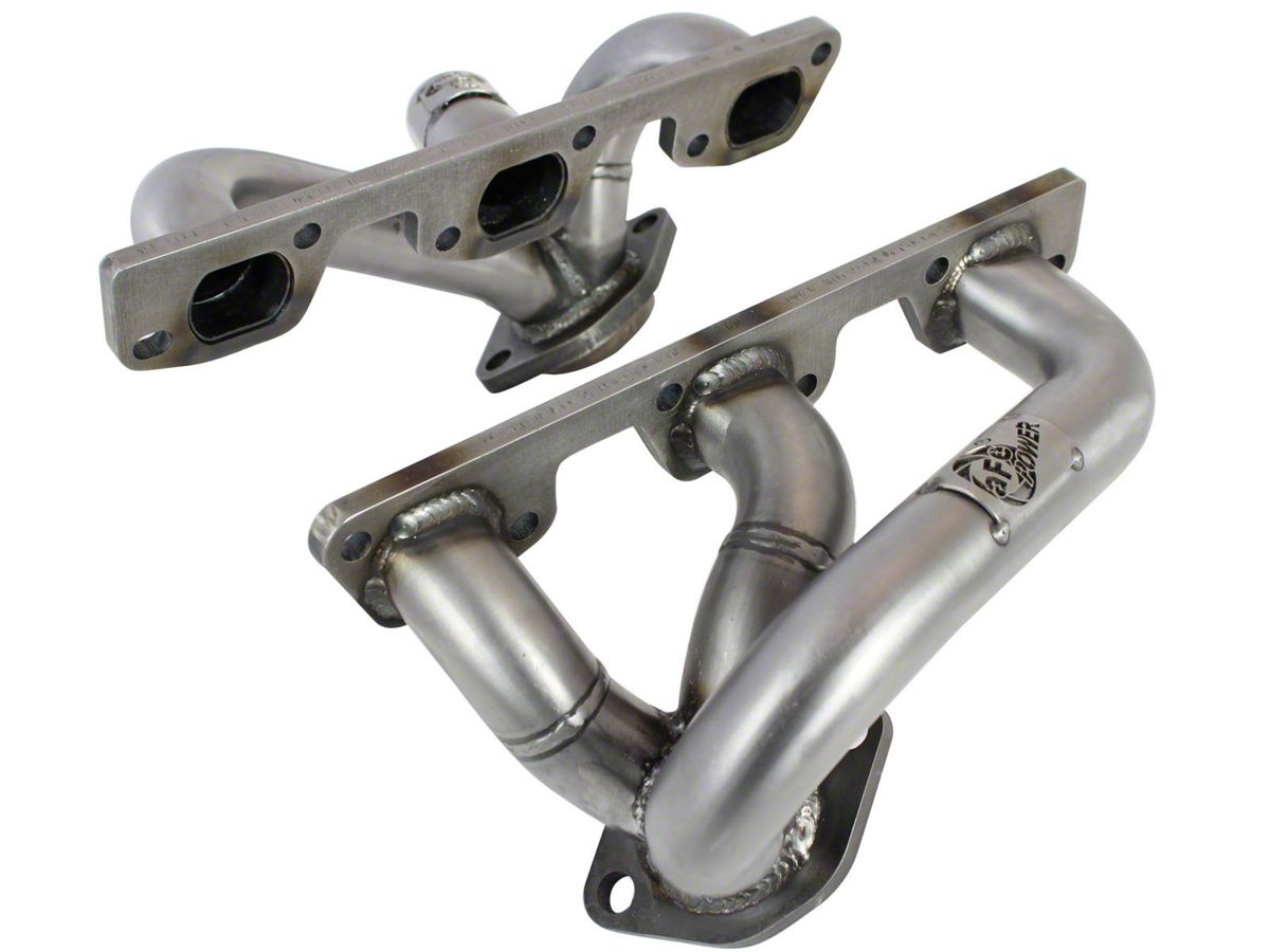 AFE Wrangler 1-1/2 in. Twisted Steel Shorty Headers 48-48023 (07-11  Jeep  Wrangler JK) - Free Shipping