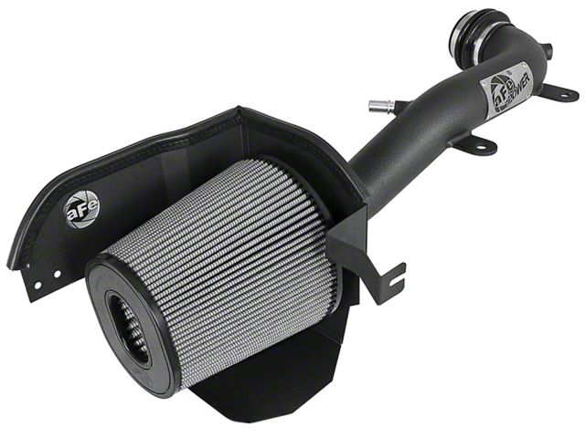 AFE Magnum FORCE Stage-2 XP Cold Air Intake with Pro DRY S Filter; Black (18-24 3.6L Jeep Wrangler JL)