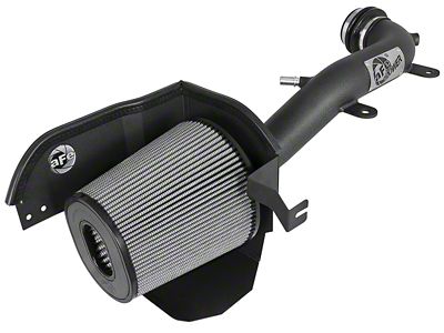 AFE Magnum FORCE Stage-2 XP Cold Air Intake with Pro DRY S Filter; Black (18-23 3.6L Jeep Wrangler JL)