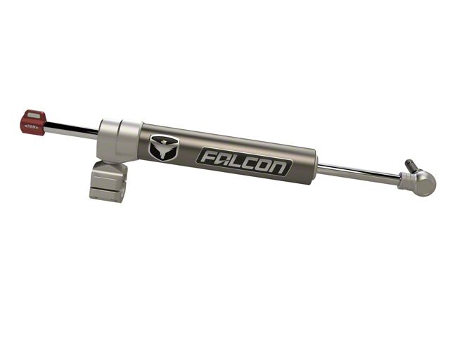 Teraflex Falcon Nexus EF 2.2 Adjustable Steering Stabilizer; HD 1-5/8-Inch Tie Rod; Right Hand Drive (07-18 Jeep Wrangler JK)