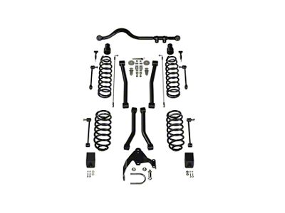 Teraflex 3-Inch Lift Suspension Lift Kit with 4 Sport FlexArms and Track Bar; No Shocks (07-18 Jeep Wrangler JK 2-Door)