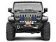 Under The Sun Inserts Grille Insert; Idaho State Flag (18-23 Jeep Wrangler JL w/o TrailCam; 2024 Jeep Wrangler JL Sport)
