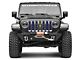Under The Sun Inserts Grille Insert; Indiana State Flag (18-23 Jeep Wrangler JL w/o TrailCam; 2024 Jeep Wrangler JL Sport)