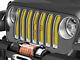 Under The Sun Inserts Grille Insert; New Mexico State Flag (18-23 Jeep Wrangler JL w/o TrailCam; 2024 Jeep Wrangler JL Sport)