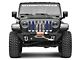 Under The Sun Inserts Grille Insert; Virginia State Flag (18-23 Jeep Wrangler JL w/o TrailCam; 2024 Jeep Wrangler JL Sport)