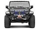 Under The Sun Inserts Grille Insert; Wisconsin State Flag (18-23 Jeep Wrangler JL w/o TrailCam; 2024 Jeep Wrangler JL Sport)