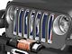 Under The Sun Inserts Grille Insert; Wyoming State Flag (20-23 Jeep Gladiator JT w/o TrailCam; 2024 Jeep Gladiator JT Sport)
