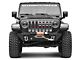 Under The Sun Inserts Grille Insert; Black and White Thin Red Line (18-23 Jeep Wrangler JL w/o TrailCam; 2024 Jeep Wrangler JL Sport)