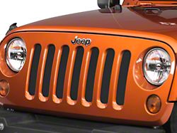 Under The Sun Inserts Grille Insert; Dark Charcoal Pearl (07-18 Jeep Wrangler JK)