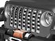 Under The Sun Inserts Grille Insert; Distressed Black and White (20-23 Jeep Gladiator JT w/o TrailCam; 2024 Jeep Gladiator JT Sport)